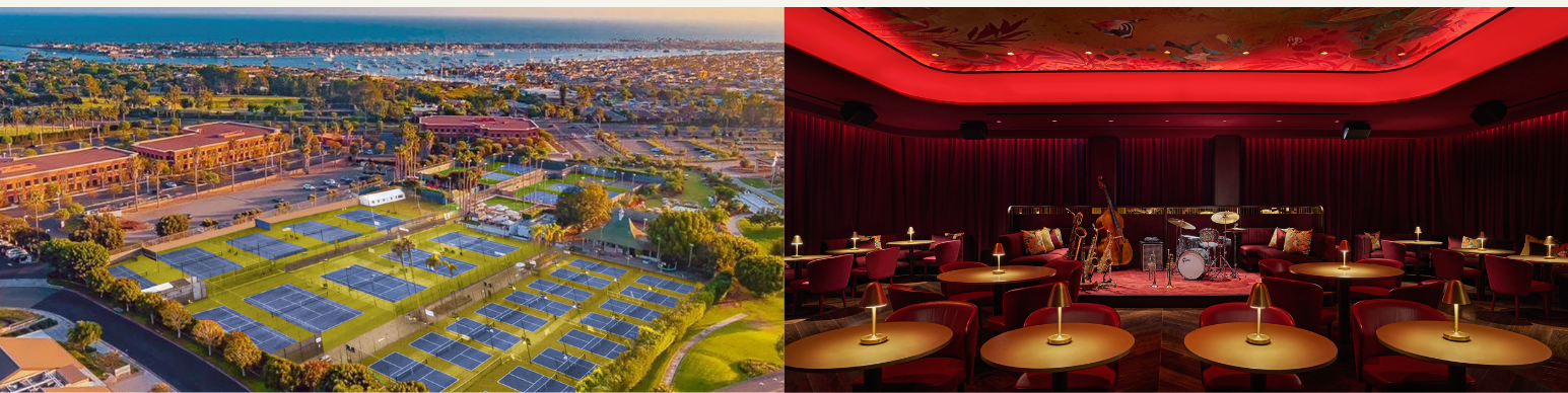 The Tennis & Pickleball Club at Newport Beach and The Elwood Club at the Pendry Newport Beach