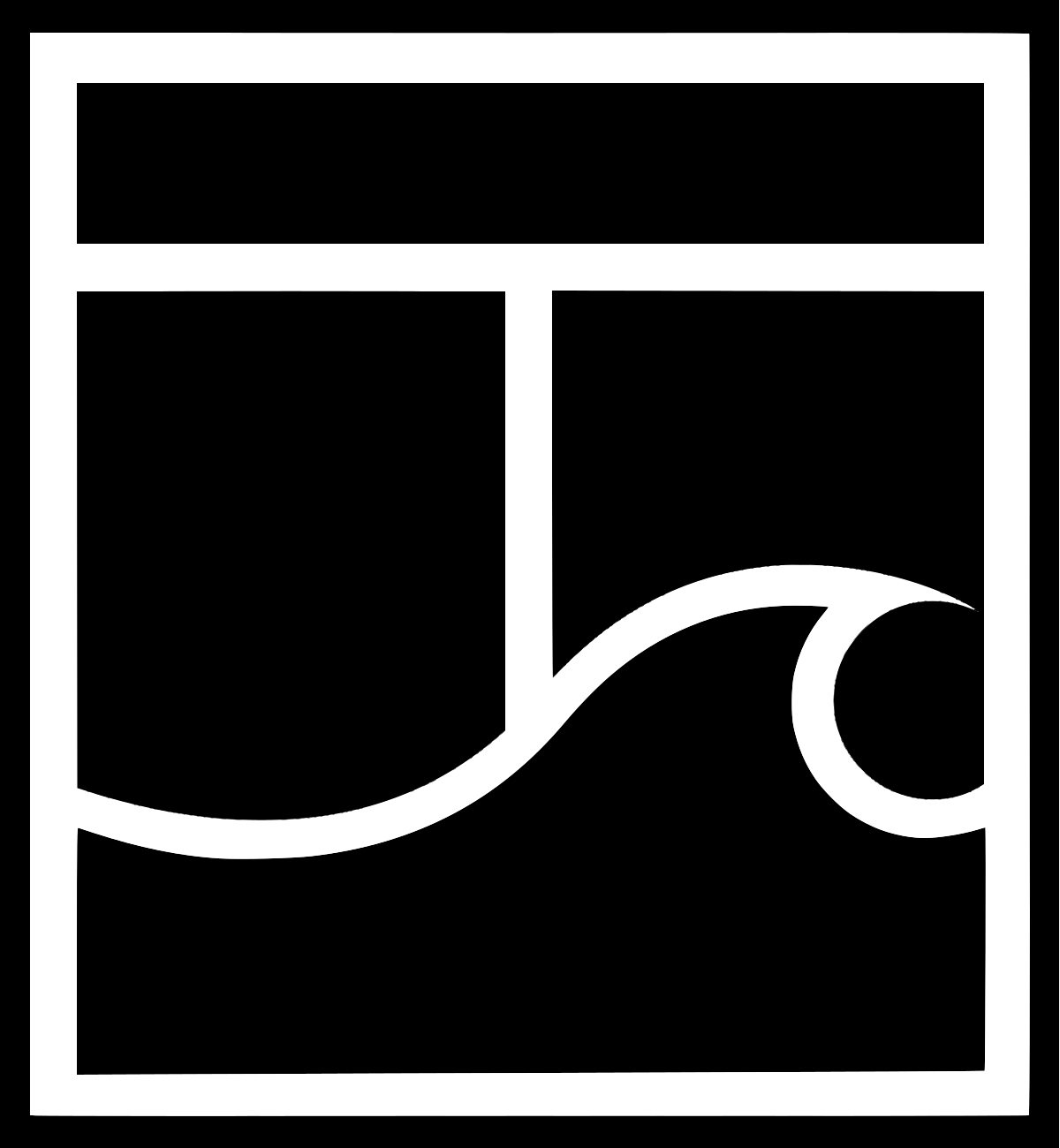 TTC icon, solid black