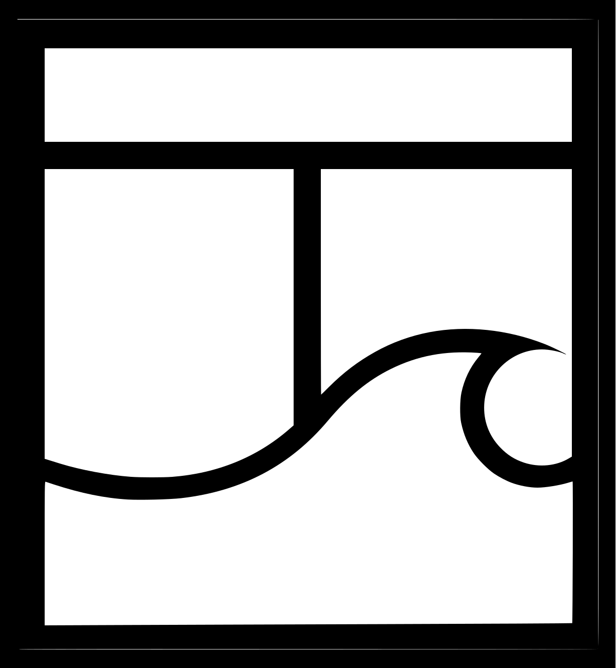 TTC icon, black outline
