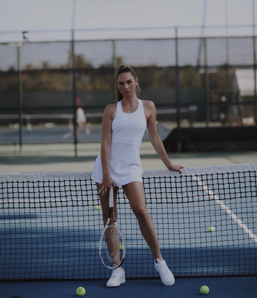 Carson Branstine on court at TTC Newport Beach